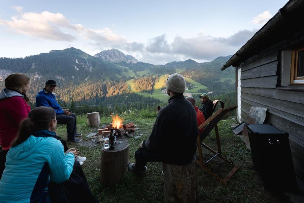Вілла Gemuetliche Huette In Den Bergen Зонненальпе-Насфельд Екстер'єр фото